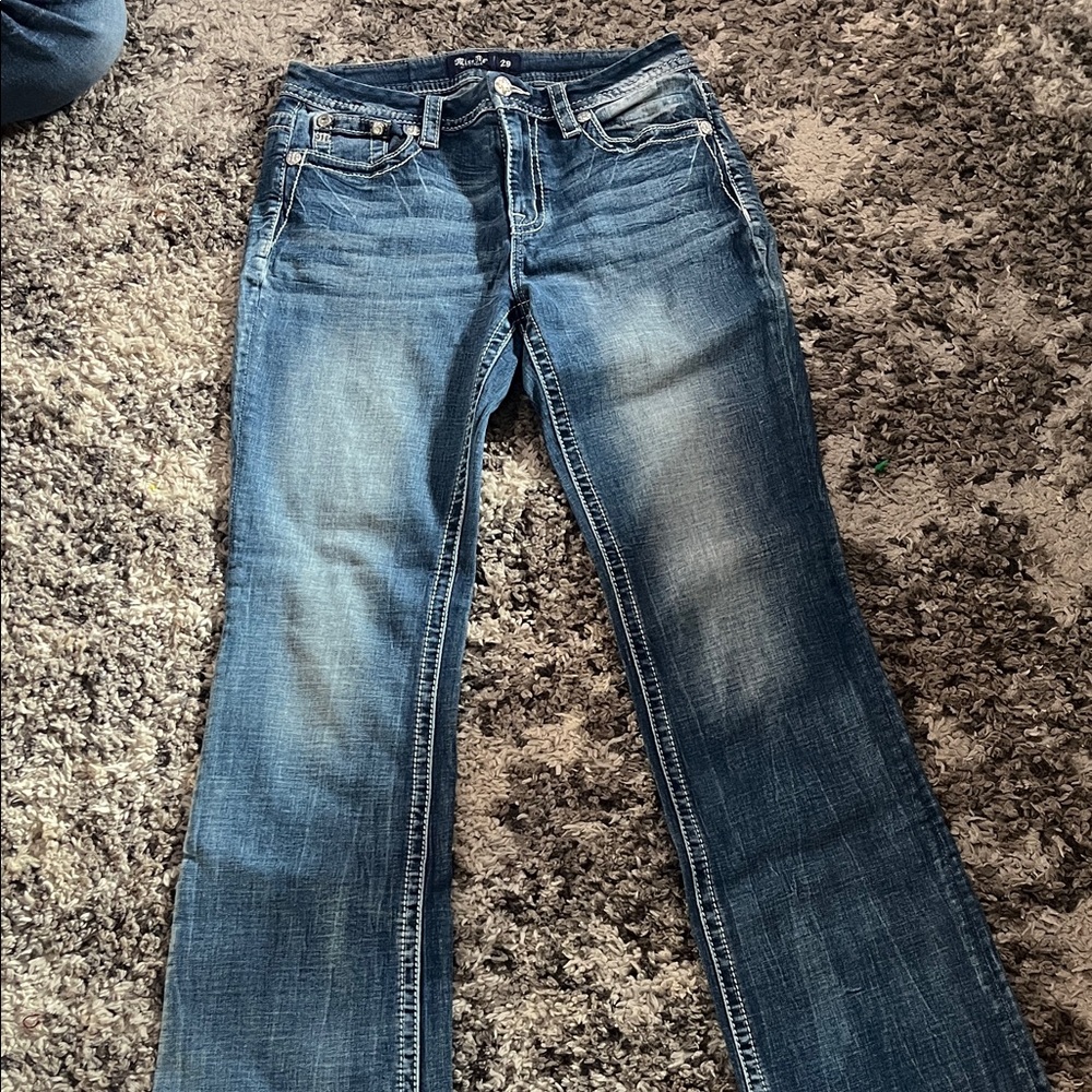 BKE Classic Blue Boot Cut Jeans